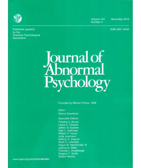 ÐÐ°ÑÑÐ¸Ð½ÐºÐ¸ Ð¿Ð¾ Ð·Ð°Ð¿ÑÐ¾ÑÑ Journal Journal of Abnormal Psychology