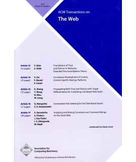Transactions on the Web
