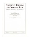 American Journal of Criminal Law