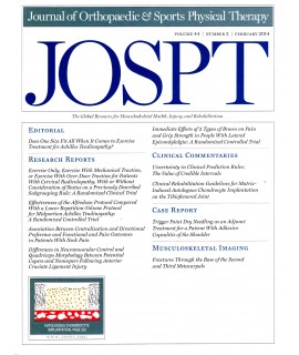 Journal of Orthopaedic and Sports Physical Therapy (JOSPT)