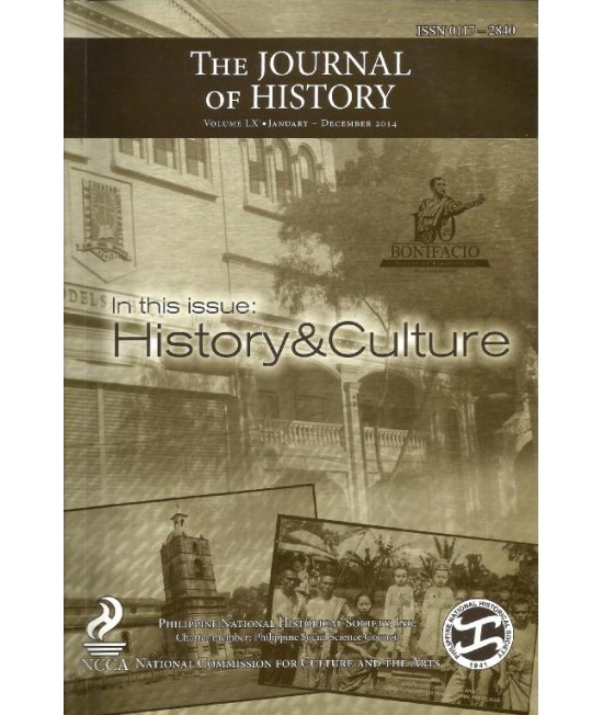 Philippine Journal of History - Delayed Publication