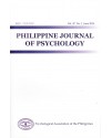 Philippine Journal of Psychology - Delayed Publication