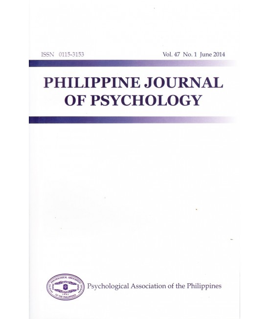 Philippine Journal of Psychology - Delayed Publication