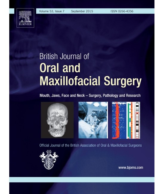 British Journal of Oral and Maxillofacial Surgery