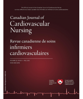 Canadian Journal of Cardiovascular Nursing