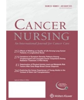 Cancer Nursing: An International Journal of Cancer Care