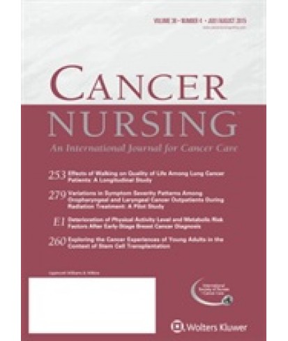 Cancer Nursing: An International Journal of Cancer Care