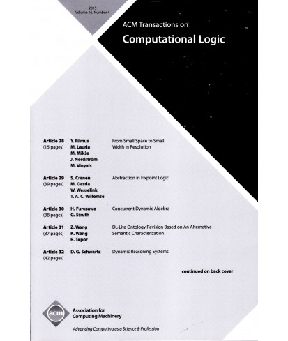 Transactions on Computational Logic