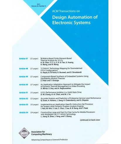 Transactions on Design Automation of Electronic Systems