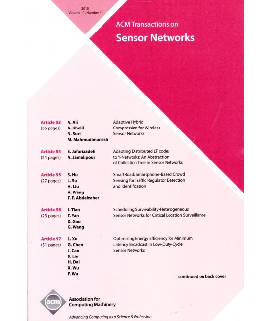 Transactions on Sensor Networks