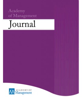 Academy of Management Journal