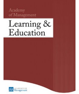 Academy of Management Learning and Education