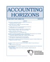 Accounting Horizons