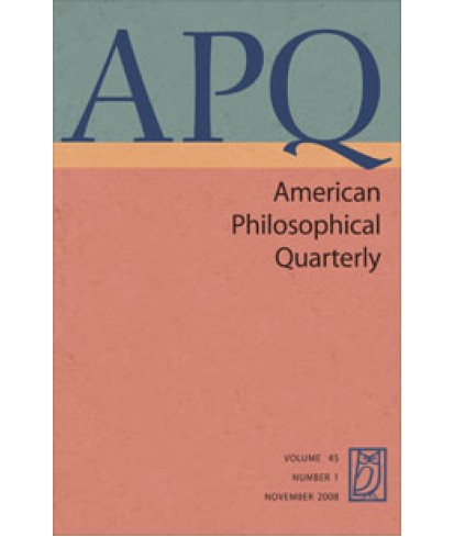 American Philosophical Quarterly