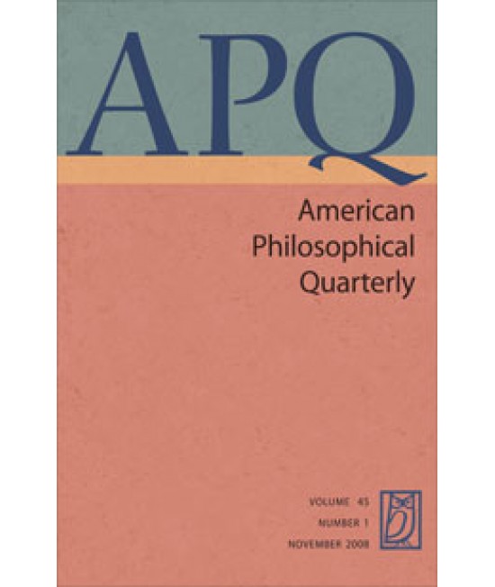 American Philosophical Quarterly