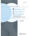 Behavior and Information Technology
