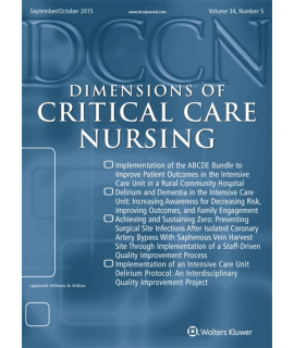 Dimensions of Critical Care Nursing