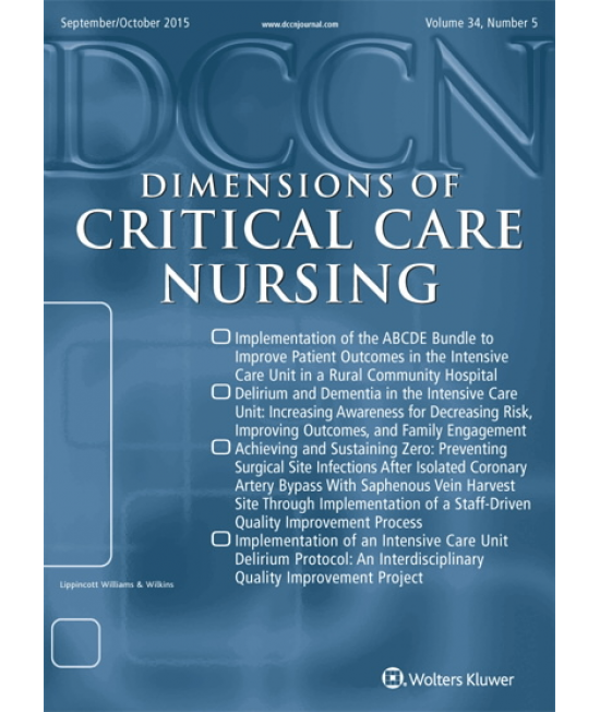 Dimensions of Critical Care Nursing