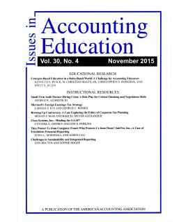 Issues in Accounting Education