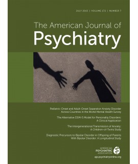 American Journal of Psychiatry