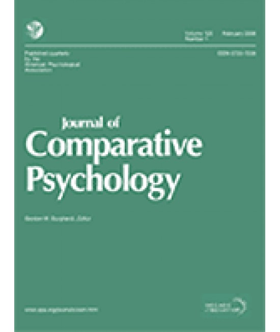 Journal of Comparative Psychology