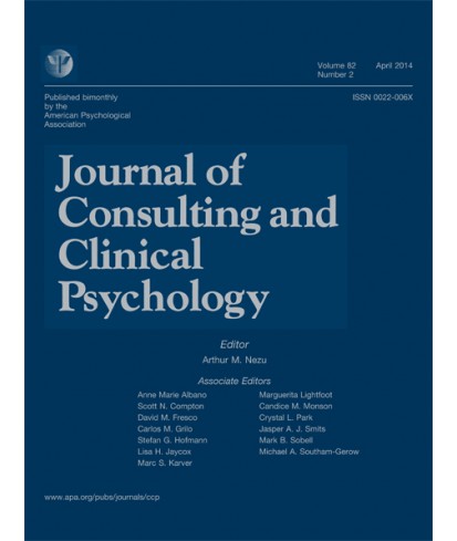 Journal of Consulting and Clinical Psychology