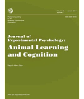 Journal of Experimental Psychology: Animal Learning and Cognition