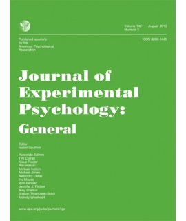 Journal of Experimental Psychology: General