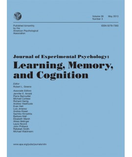 Journal of Experimental Psychology: Learning, Memory and Cognition