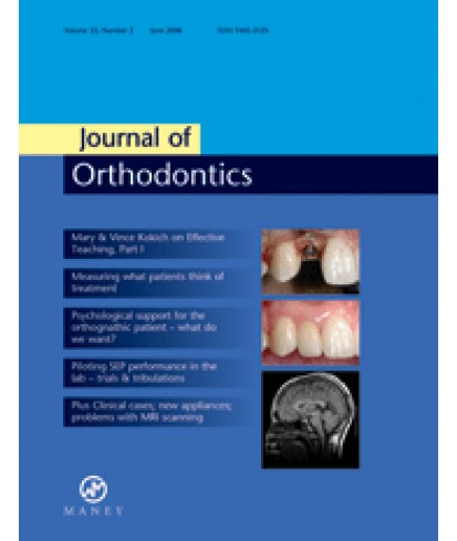 Journal of Orthodontics