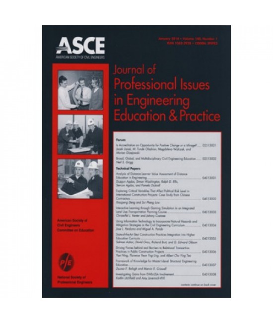 Journal of Professional Issues in Engineering Education and Practice