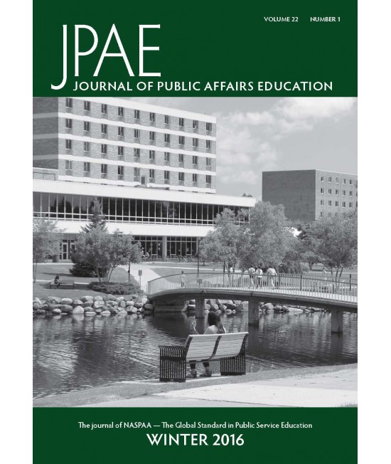 Journal of Public Affairs Education