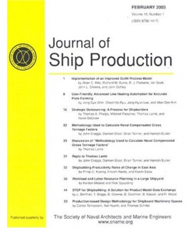 Journal of Ship Production