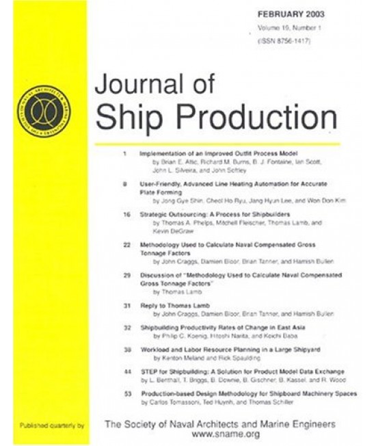 Journal of Ship Production