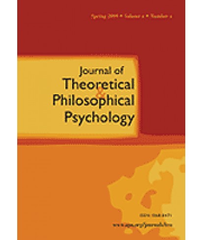 Journal of Theoretical and Philosophical Psychology