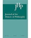 Journal of the History of Philosophy
