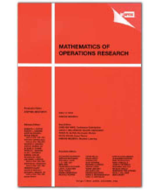 Mathematics of Operations Research