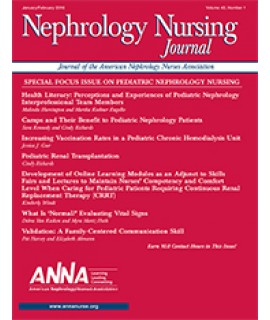 Nephrology Nursing Journal