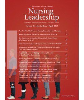 Nursing Leadership (Canadian Journal of Nursing)