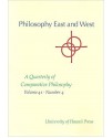 Philosophy East and West - A Quarterly of Comparative Philosophy