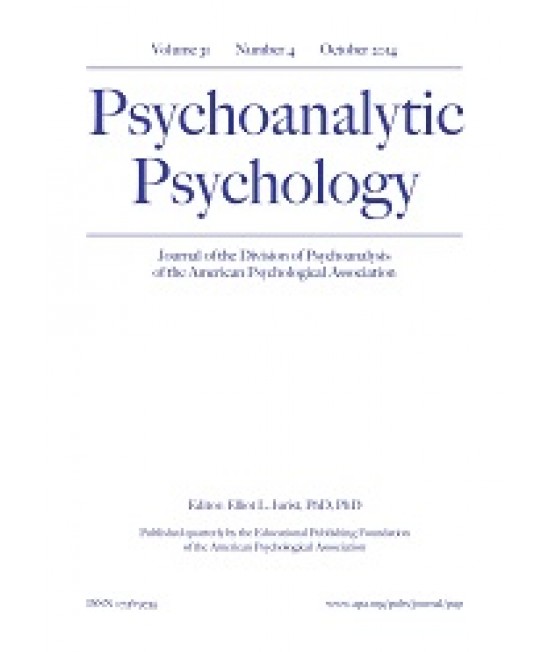 Psychoanalytic Psychology