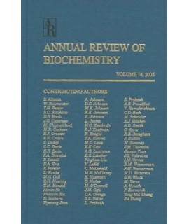 Annual Review of Biochemistry