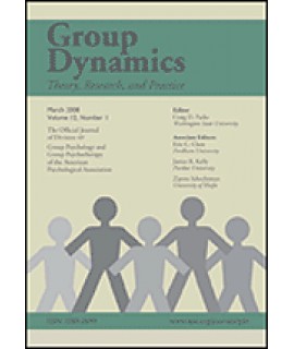 Group Dynamics: Theory, Research and Practice