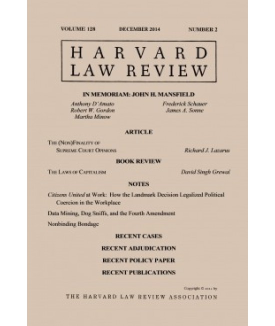 Harvard Law Review