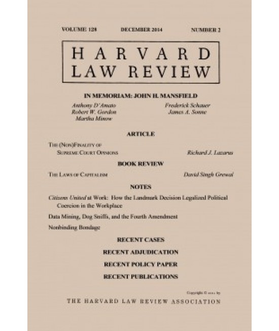 Harvard Law Review