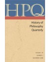 History of Philosophy Quarterly