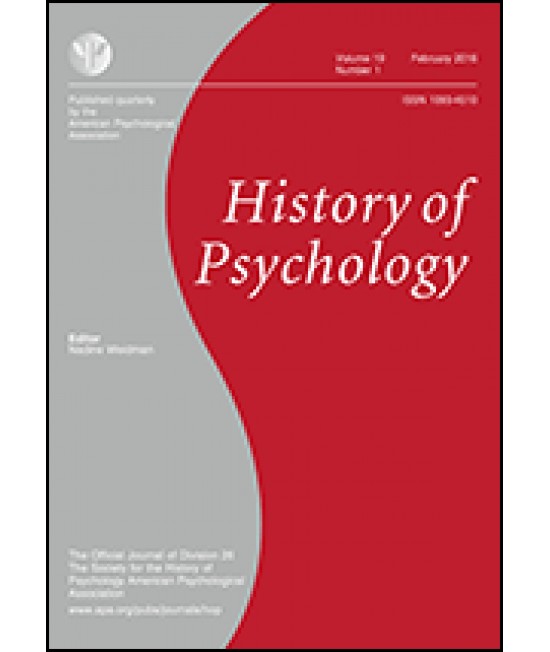 History of Psychology