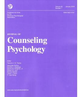 Journal of Counseling Psychology