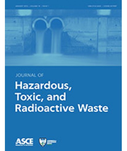 Journal of Hazardous, Toxic and Radioactive Waste