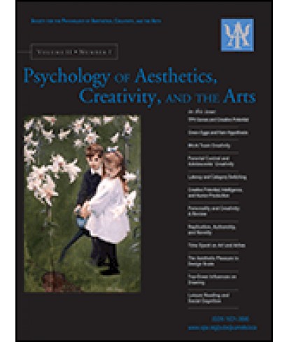 Psychology of Aesthetics, Creativity and the Arts